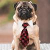 Adjustable Plaid Pet Tie for Dogs and Cats view 4