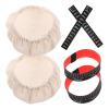 ifundom Sourdough Starter Accessory Set with Cloth Covers and Thermometer Strips view 1