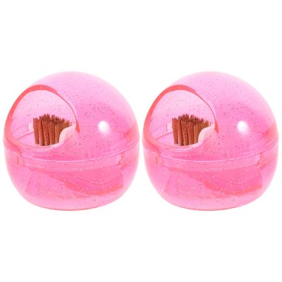Plastic Cleaning Brushes for Metal Nail Drills, 2 Pieces