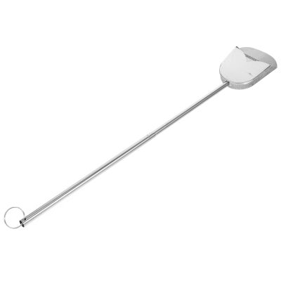 Stainless Steel Poop Scoop for Chicken Coops, Bird Cages, and Reptile Bedding