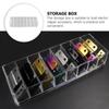 HINTRMENT ABS Hair Clipper Head Storage Box with Multiple Slots view 3