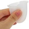 2-Piece White Silicone Piping Tip Covers for Cake Decorating view 4