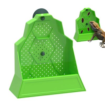 Generic Reptile Feeding Bowl with Escape Prevention