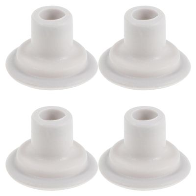 BAZEITFLOW 4-Piece Silicone Sealing Rings for Electric Toothbrush Heads, Compatible with Philips HX6/HX9