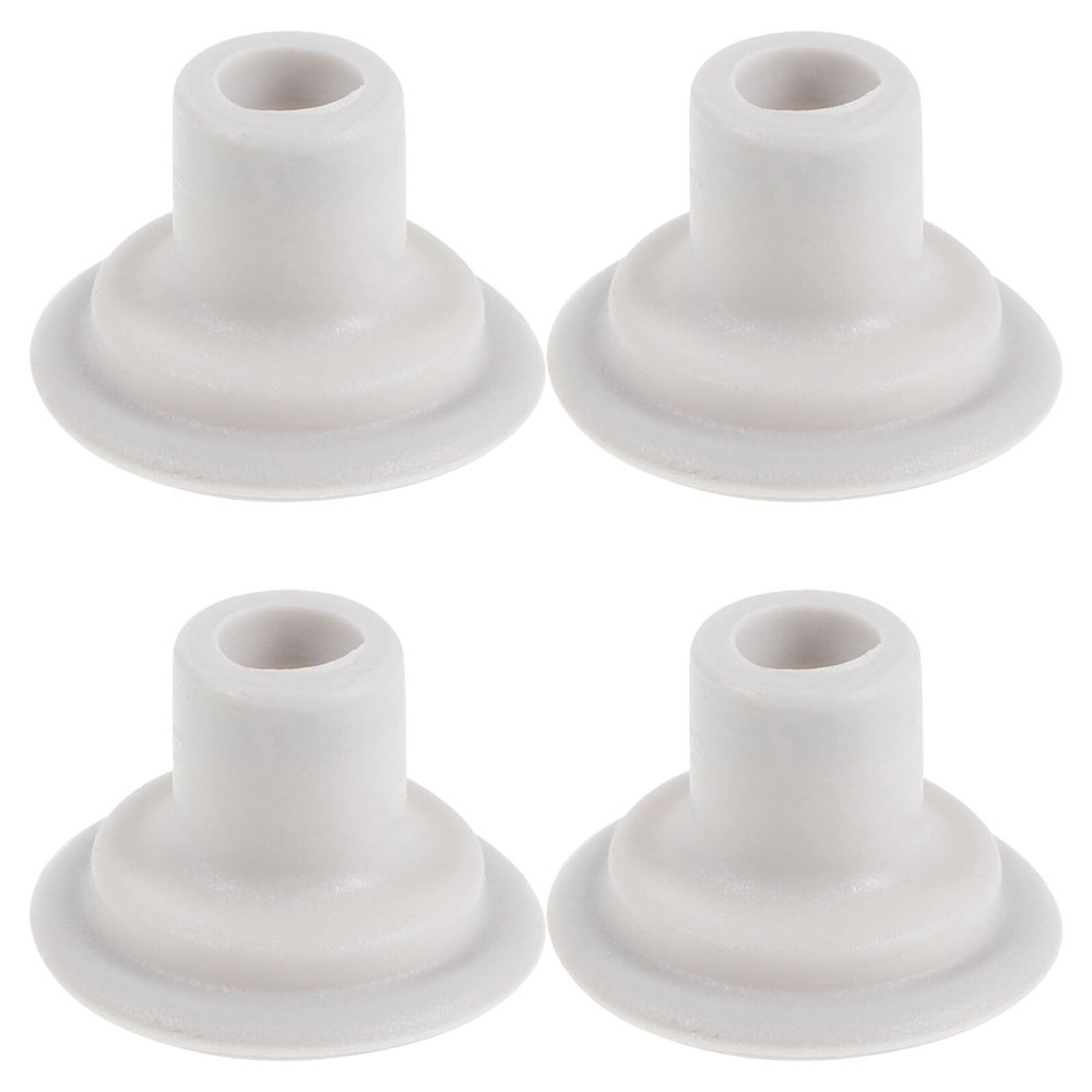 BAZEITFLOW 4-Piece Silicone Sealing Rings for Electric Toothbrush Heads, Compatible with Philips HX6/HX9
