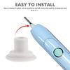 BAZEITFLOW 4-Piece Silicone Sealing Rings for Electric Toothbrush Heads, Compatible with Philips HX6/HX9 view 3