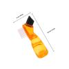 JOINPAYA Double-Sided Denture Toothbrush, 4-Pack, with Hard-Bristle Head and Short Handle view 2