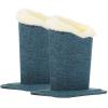 Ciieeo Plush Fabric Eyeglass Stand for Christmas Party, Blue view 1