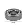 Alipis Wheelchair Caster Bearings, 8-Piece Steel 608ZZ Front Wheel Bearing Blocks view 2