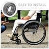 Alipis Wheelchair Caster Bearings, 8-Piece Steel 608ZZ Front Wheel Bearing Blocks view 3