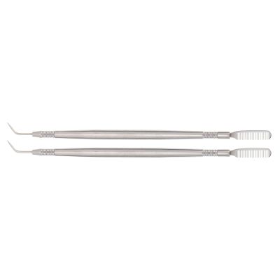Stainless Steel Eyebrow Combs for Eyelashes and Brows