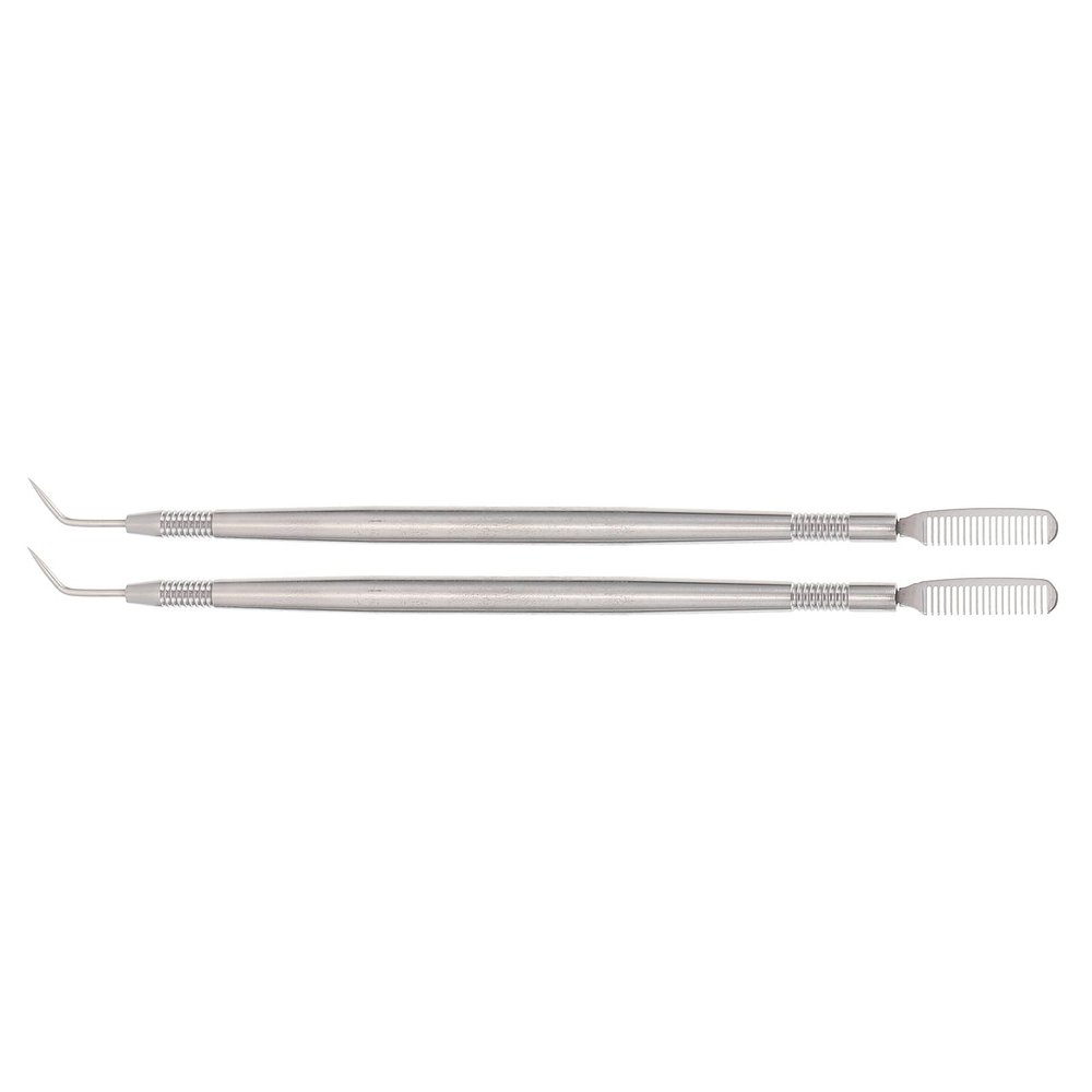 Stainless Steel Eyebrow Combs for Eyelashes and Brows