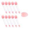 VALICLUD Set of 11 Silicone Lip Brush Applicators with Protective Caps view 1