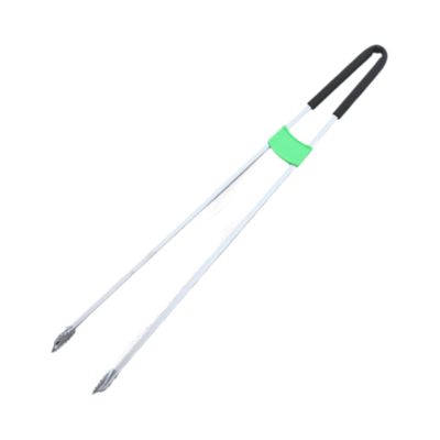 Ziociura Litter Picker, Precision Grabber Tool with Non-Slip Grip, for Adults and Outdoor Use, Double-Tube Design