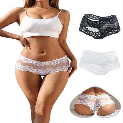 Sunshinelady Women's Mesh Lace Thong Underwear