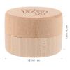 HEMOTON Round Baby Tooth Storage Box, Fun Design, Large Capacity, Good Seal view 2