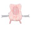 Nosqew Baby Bath Mat, Soft, Quick-Drying, Lightweight, Non-Slip, Bath Cushion with Pillow Support for Newborns and Toddlers, Polyester-Cotton, 5 (Pink) view 3