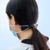 6 Adjustable PE Mask Hooks, Black, for Ear-Loop Masks view 2