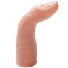 Silicone Practice Finger for Acrylic Nails with Realistic Nail Bed view 1