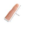 Silicone Practice Finger for Acrylic Nails with Realistic Nail Bed view 2