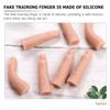 Silicone Practice Finger for Acrylic Nails with Realistic Nail Bed view 3