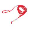 FAUOSWUK Polyester Reptile Leash, Adjustable Bead Design for Small Pets, Training Leash for Chinchillas (Red) view 4