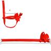 FAUOSWUK Ergonomic Bird Harness and Leash, Adjustable Chest Strap, Red view 3