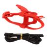 FAUOSWUK Ergonomic Bird Harness and Leash, Adjustable Chest Strap, Red view 4
