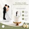 Wedding Cake Topper, Bride and Groom Figure, 11 cm view 2