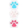 ROMISBABA Makeup Powder Puffs, Synthetic Sponge, Elastic Band, 3 Pieces, Paw-Shaped Cat Claw Design view 1