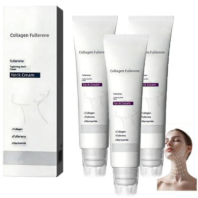 Magic Collagen Fullerene Neck Cream, 3-Pack