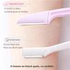 QIANCHAOJI 3-Piece Portable Folding Eyebrow Razor view 3