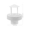 AMUSLESUR Weier Portable Plastic Splash Guard for Humidifiers and Ponds, Reusable and Practical for Rock Gardens and Aquariums view 2