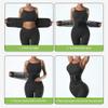 WDSOPK Lumbar Support Brace for Women and Men, Breathable Back and Waist Belt, Black, XXL view 3