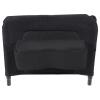 Height-Adjustable Carbon Steel and Mesh Wheelchair Backrest view 1