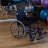 Height-Adjustable Carbon Steel and Mesh Wheelchair Backrest view 4