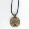 jcwwolk Magnetic Field Antenna Pendant, Multi-Wave Oscillator Coil MWO Polarization Disc, 1-Inch Disc with Adjustable 19.7-Inch Strap view 1