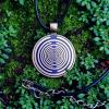 jcwwolk Magnetic Field Antenna Pendant, Multi-Wave Oscillator Coil MWO Polarization Disc, 1-Inch Disc with Adjustable 19.7-Inch Strap view 4