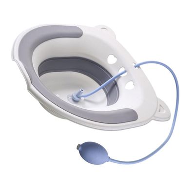 Foldable PP and TPE Sitz Bath with Sprayer for Toilets