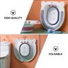 Foldable PP and TPE Sitz Bath with Sprayer for Toilets view 3