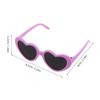 SUPVOX Heart-Shaped UV-Protective Plastic Sunglasses for Small Dogs, 9-Pack view 2