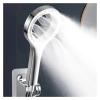 1-Piece Spray Booster Handheld Shower Head, Gray view 2