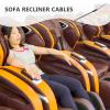 HEALEEP Stainless Steel and Latex Replacement Release Cable for Recliners and Sofas view 3