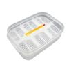 LIGHTAOTAO Reptile Incubator, 12 Compartments, with Thermometer, Reusable Plastic, Random Color view 1