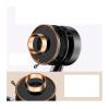 1-Piece Pressurized Shower Head, 3 Modes, Stop Spray Nozzle, Silver Holder view 4