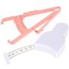 Operitacx Portable Body Fat Caliper with Tape Measure, Lightweight ABS, Includes Instruction Cards view 1