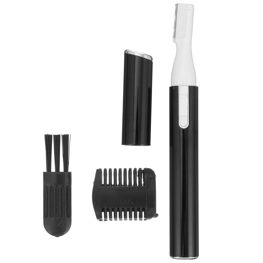 SHINYPASING Portable Electric Eyebrow Trimmer with Aluminum Housing