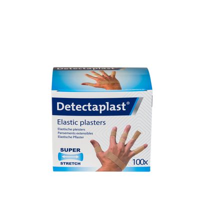 DETECTAPLAST Essential Care 100 Textile PRO Bandages – Bandage Set with Finger Bandages – 19 x 72 mm, 25 x 72 mm, Finger, Joint – Skin-Tone