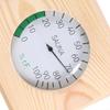 Sauna Thermometer and Hygrometer with Wood Frame view 4