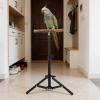 Naroote Adjustable Stainless Steel Bird Training Perch with Rounded Edges view 2